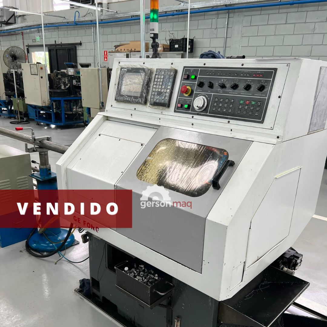 TORNO CNC GE FONG MODELO G-32 HA ANO 2009